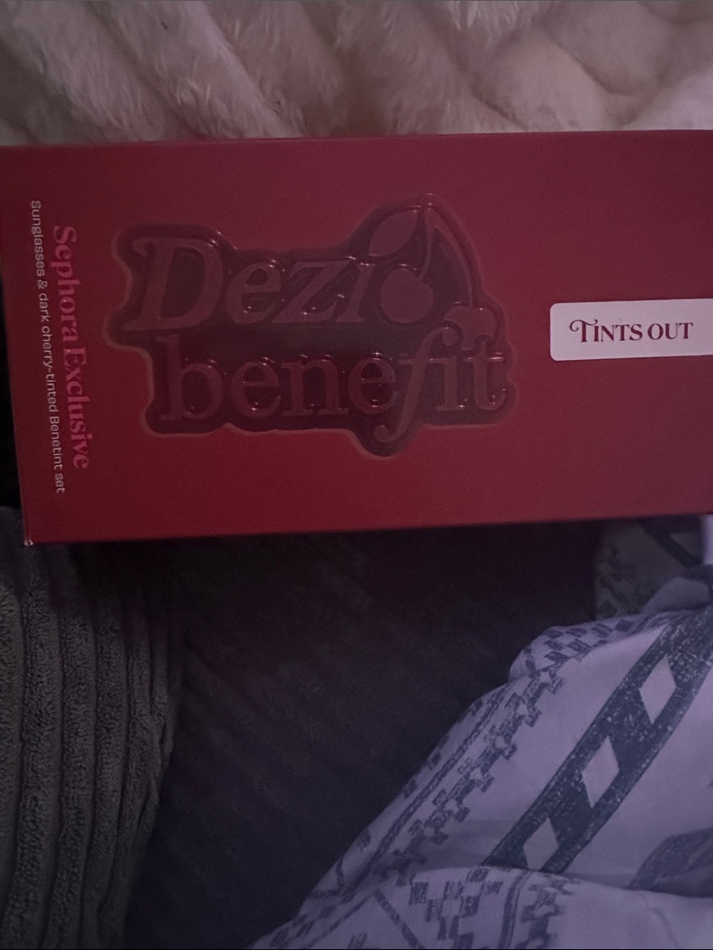 Benefit Tints Out Lip Tint Set - Red Box
